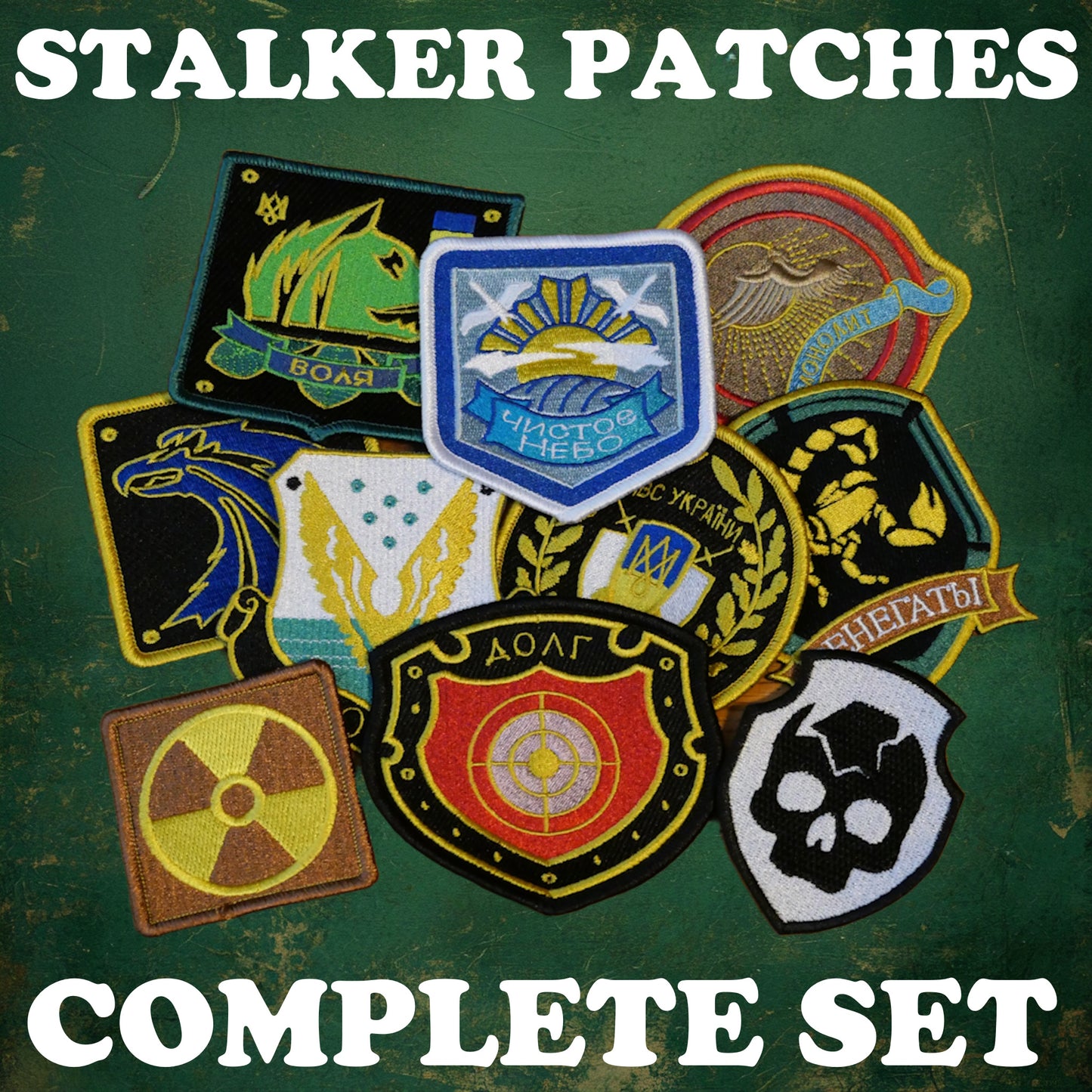 STALKER Video Game • Complete Faction Patch Set